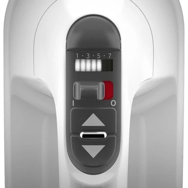 KitchenAid 7-Speed Hand Mixer With Turbo Beaters II In White - Image 5