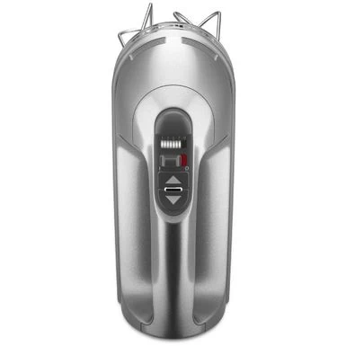 KitchenAid 9-Speed Hand Mixer With Turbo Beater II Accessories In Contour Silver - Image 4