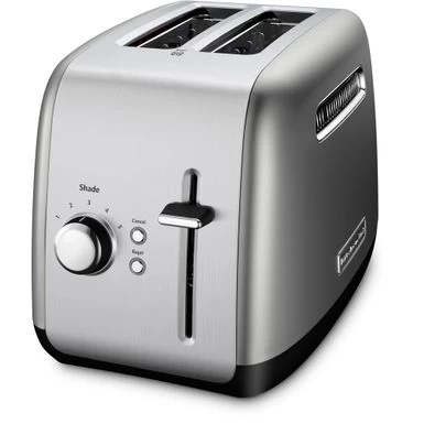 KitchenAid 2-Slice Toaster With Illuminated Button In Contour Silver