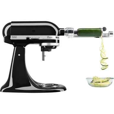 KitchenAid - Classic Series 4.5 Quart Tilt-Head Stand Mixer - K45SSOB - Onyx Black - Image 5