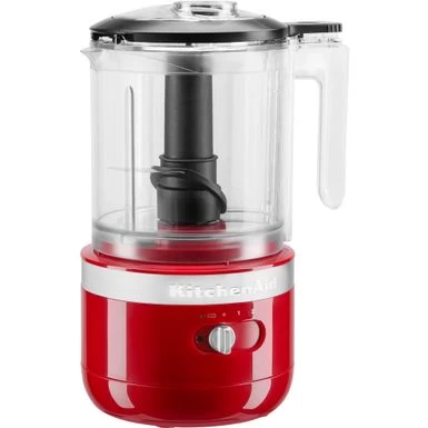 KitchenAid Cordless 5-Cup Food Chopper With Multi-Purpose Blade And Whisk Accessory In Empire Red - Image 2