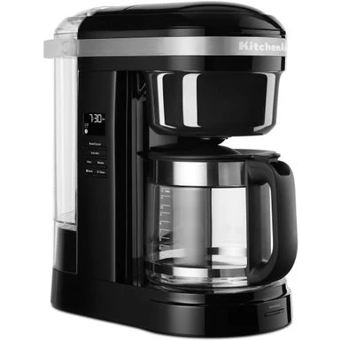 KitchenAid 12-Cup Drip Coffee Maker With Spiral Showerhead In Onyx Black - Image 2