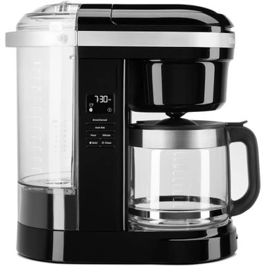 KitchenAid 12-Cup Drip Coffee Maker With Spiral Showerhead In Onyx Black - Image 3