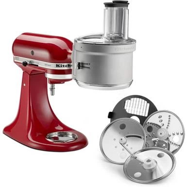 KitchenAid - KSM2FPA Food Processor Attachment Kit With Commercial Style Dicing - Plata - Image 7