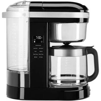 KitchenAid 12-Cup Drip Coffee Maker With Spiral Showerhead And Programmable Warming Plate In Onyx Black - Image 3