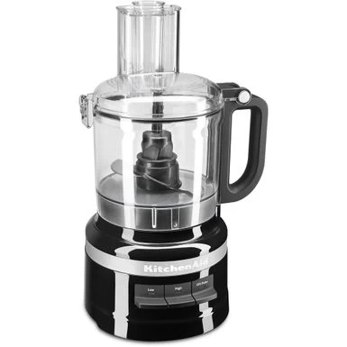 KitchenAid Easy Store 7-Cup Food Processor In Onyx Black