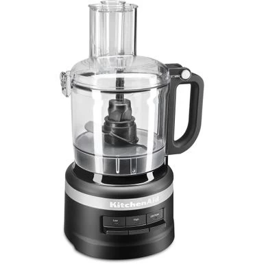 KitchenAid Easy Store 7-Cup Food Processor In Matte Black