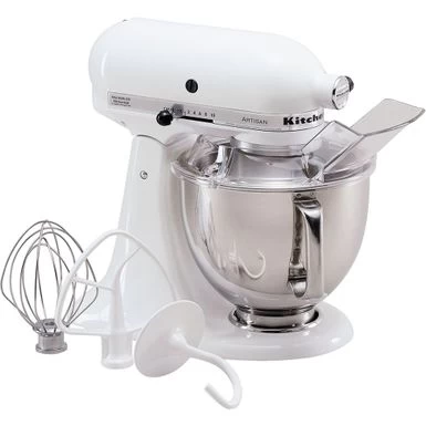 KitchenAid Artisan Series 325-Watt Tilt-Back Head Stand Mixer In White - Image 2
