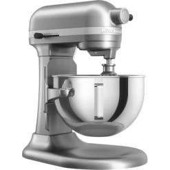 KitchenAid - 5.5 Quart Bowl-Lift Stand Mixer - Contour Silver