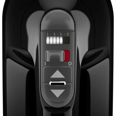 KitchenAid 7-Speed Hand Mixer With Turbo Beaters II In Onyx Black - Image 5