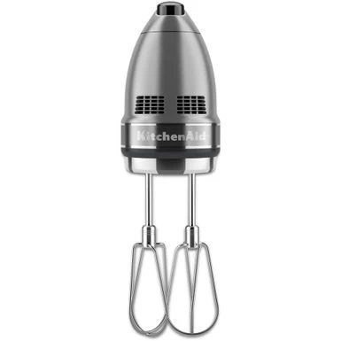 KitchenAid 7-Speed Hand Mixer With Turbo Beaters II In Contour Silver - Image 3