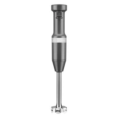 KitchenAid Corded Variable-Speed Immersion Blender In Charcoal Gray With Blending Jar