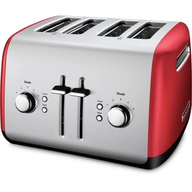 KitchenAid 4-Slice Toaster With Illuminated Buttons In Empire Red