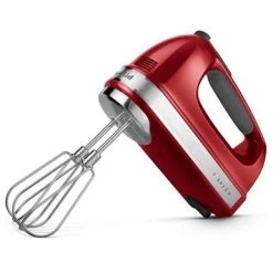 KitchenAid 7-Speed Hand Mixer With Turbo Beaters II In Empire Red