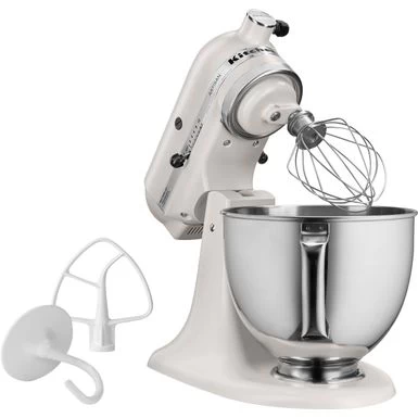 KitchenAid - Artisan Series 5 Quart Tilt-Head Stand Mixer - KSM150PSMH - Matte Milkshake - Image 5