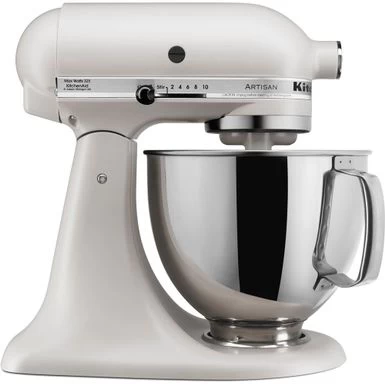 KitchenAid - Artisan Series 5 Quart Tilt-Head Stand Mixer - KSM150PSMH - Matte Milkshake - Image 6