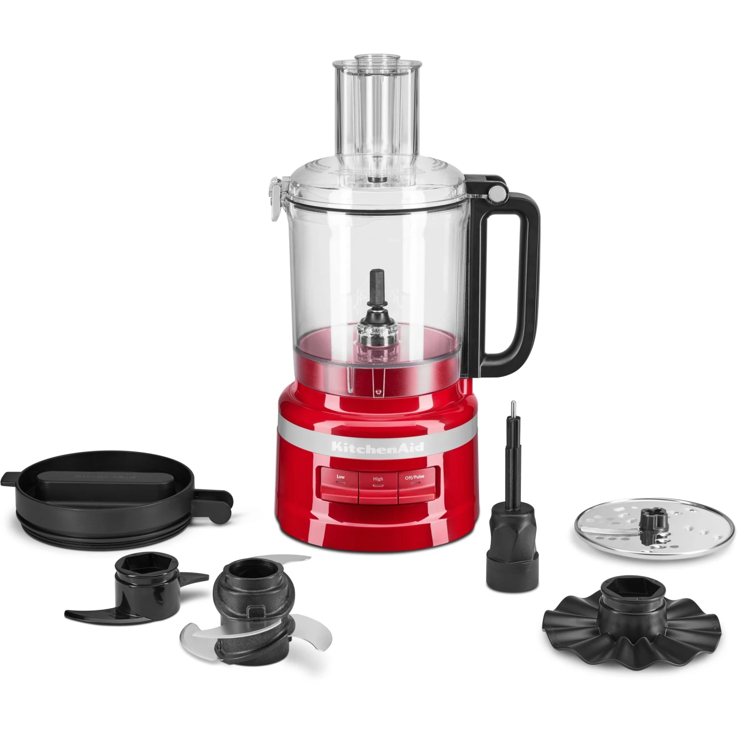 KitchenAid 9-Cup Food Processor In Empire Red - Image 2