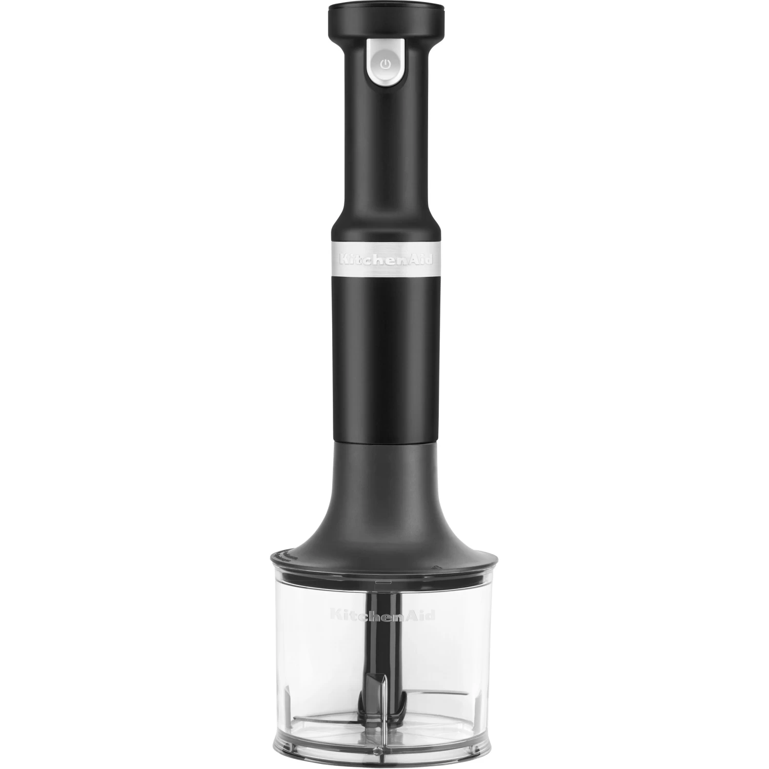 KitchenAid Cordless Variable Speed Hand Blender With Chopper And Whisk Attachment In Black Matte - Image 5