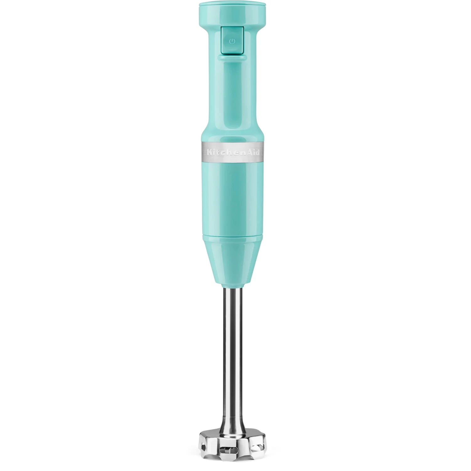 KitchenAid Corded Variable-Speed Immersion Blender In Aqua Sky With Blending Jar