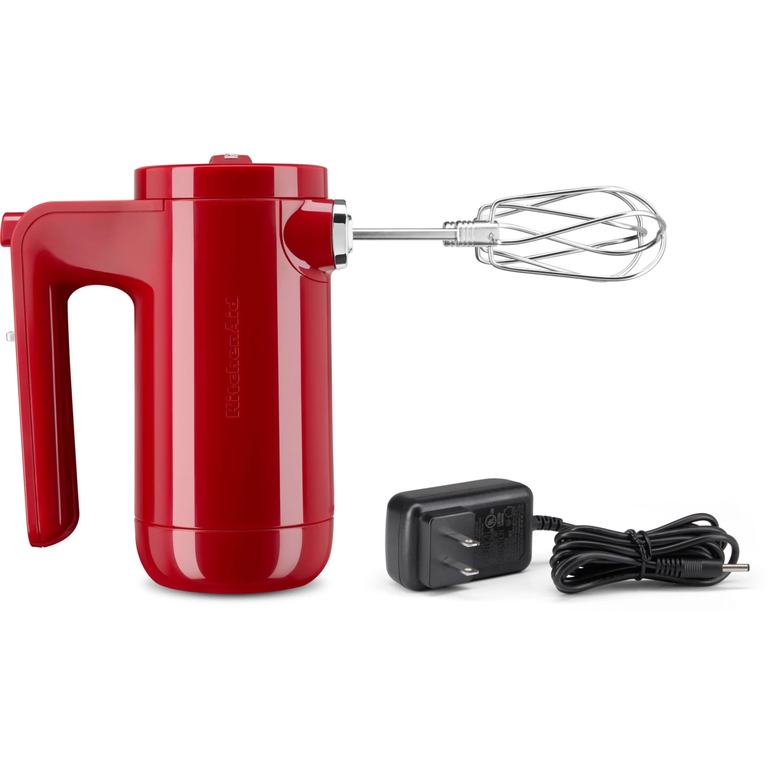 KitchenAid Cordless 7-Speed Hand Mixer With Turbo Beaters II In Empire Red