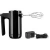 KitchenAid Cordless 7-Speed Hand Mixer With Turbo Beaters II In Onyx Black
