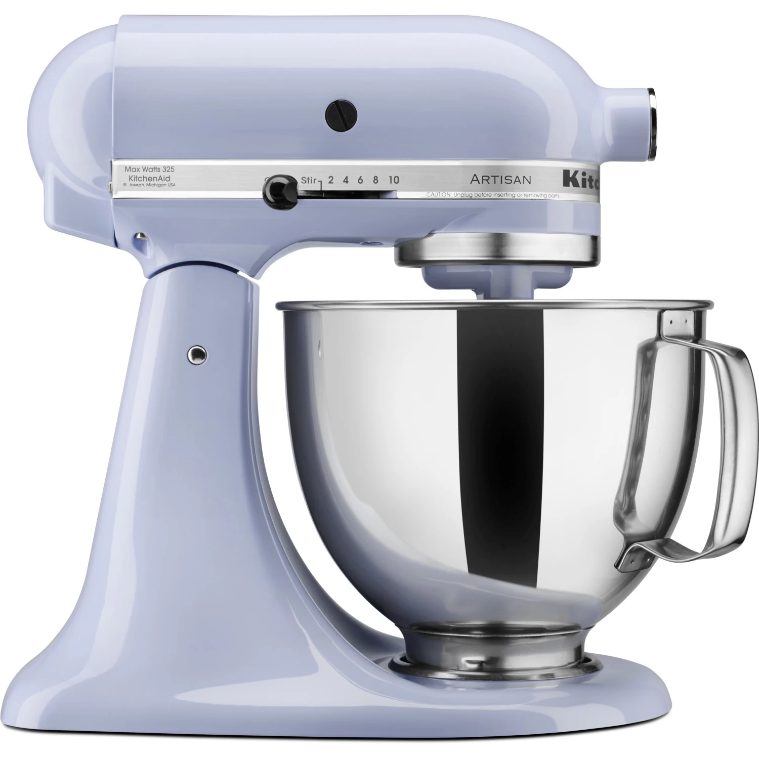 KitchenAid Artisan Series 325-Watt Tilt-Back Head Stand Mixer In Lavender Cream