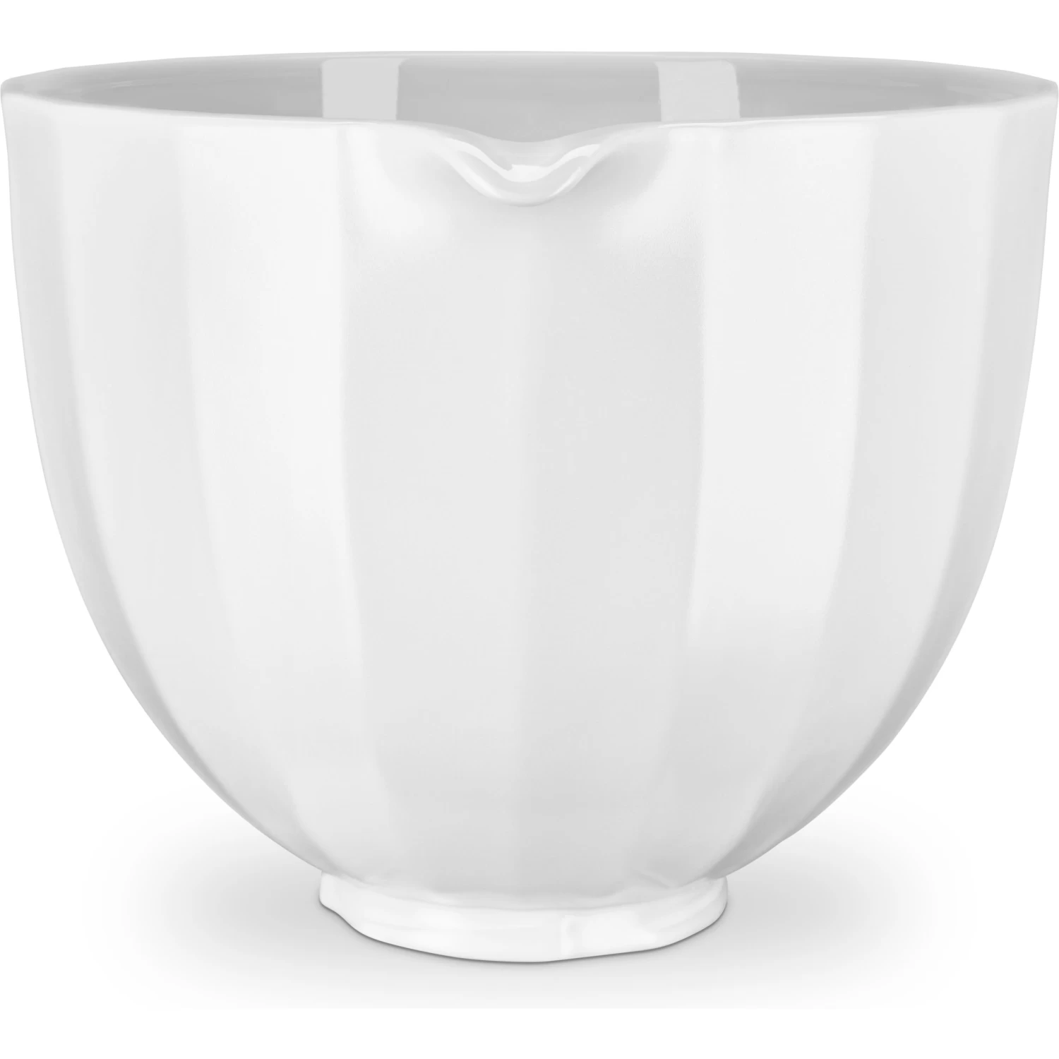 KitchenAid 5-Qt. Ceramic Bowl For Tilt-Head Stand Mixers, White Shell - Image 2
