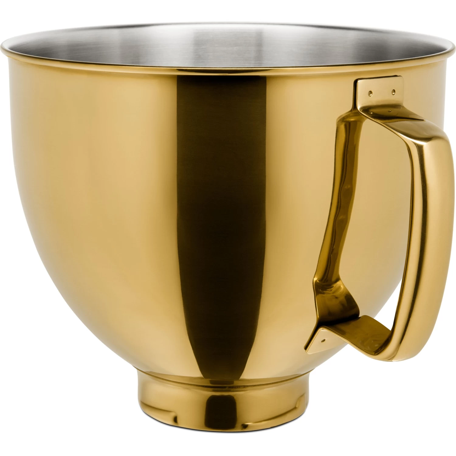 KitchenAid 5-Quart Tilt-Head Metallic Finish Stainless Steel Bowl In Radiant Gold - Image 2
