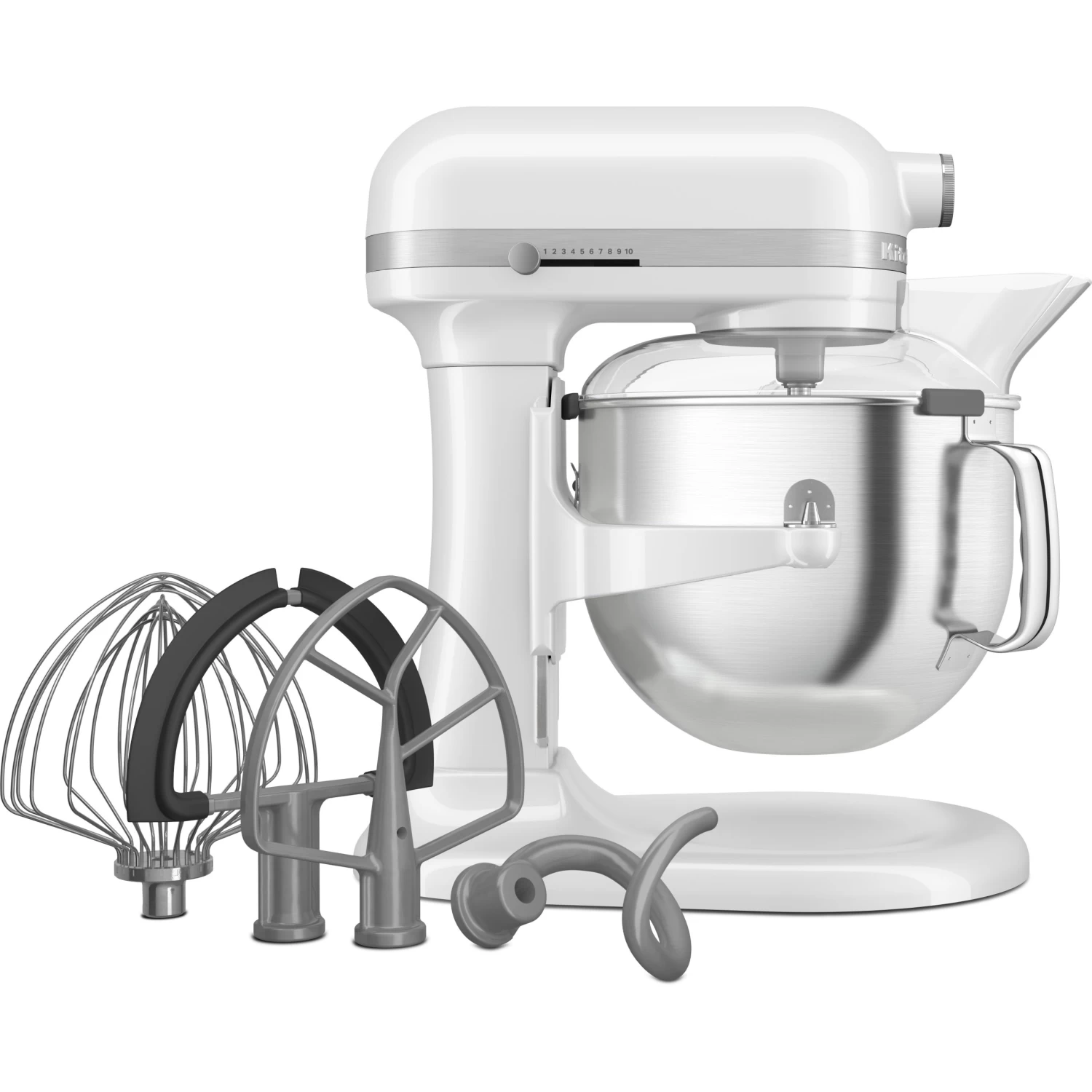 KitchenAid 7-Qt. Bowl Lift Stand Mixer In White - Image 5