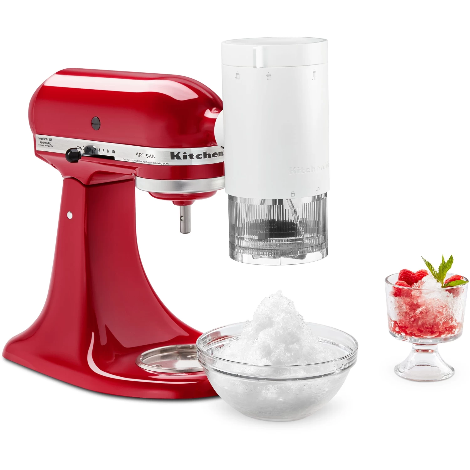 KitchenAid - Shave Ice Attachment, KSMSIA - White - Image 8
