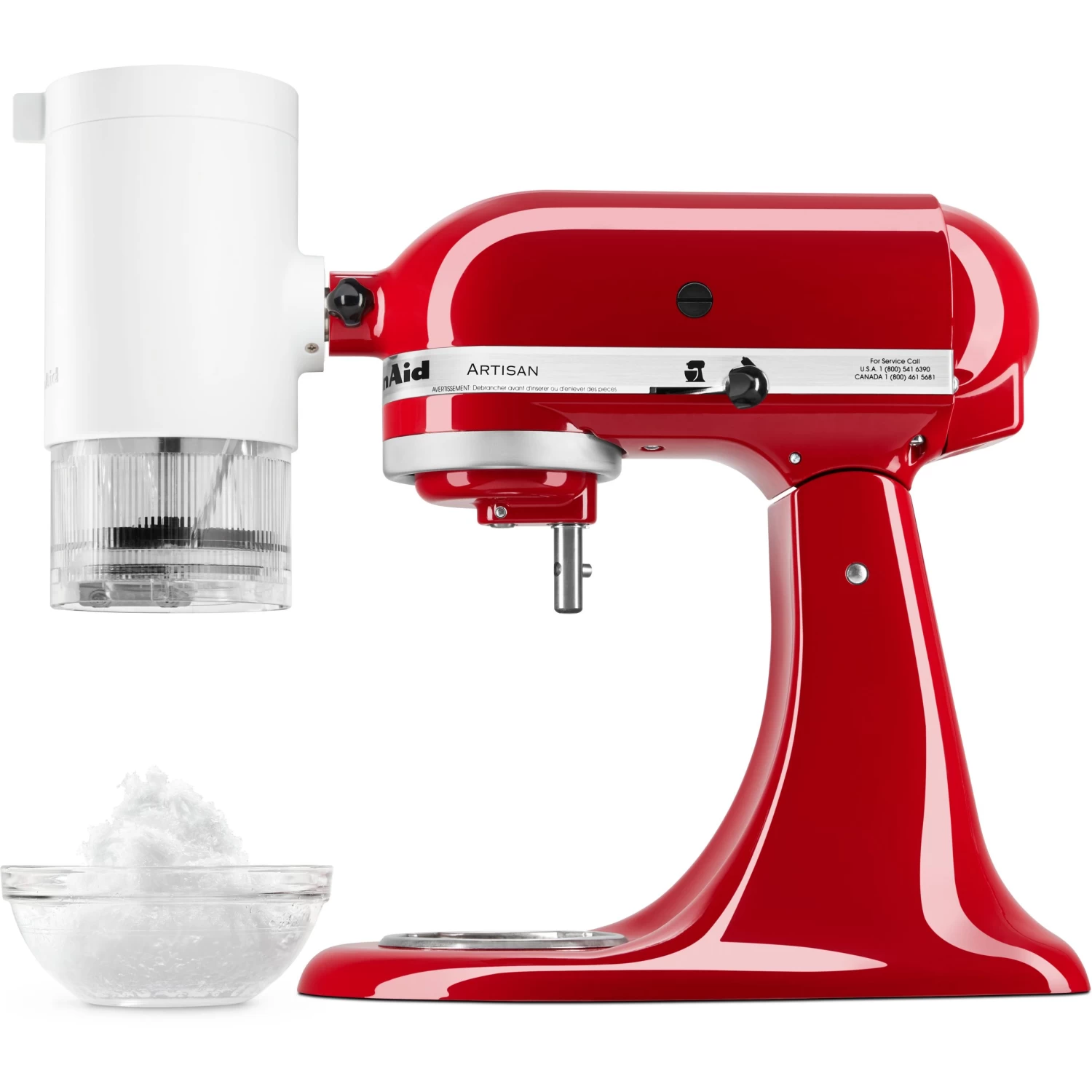 KitchenAid - Shave Ice Attachment, KSMSIA - White - Image 9
